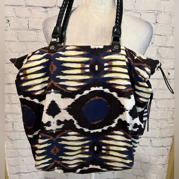 L.A.M.B. Nylon  Gwen Stefani Satchel Handbag - RARE Print - Picture 3 of 8